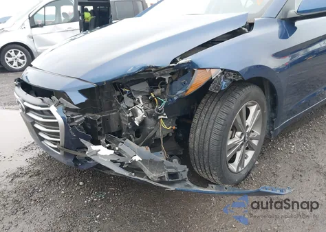 2018 Hyundai Elantra Sel из США, поврежденный, VIN 5NPD84LF9JH369509